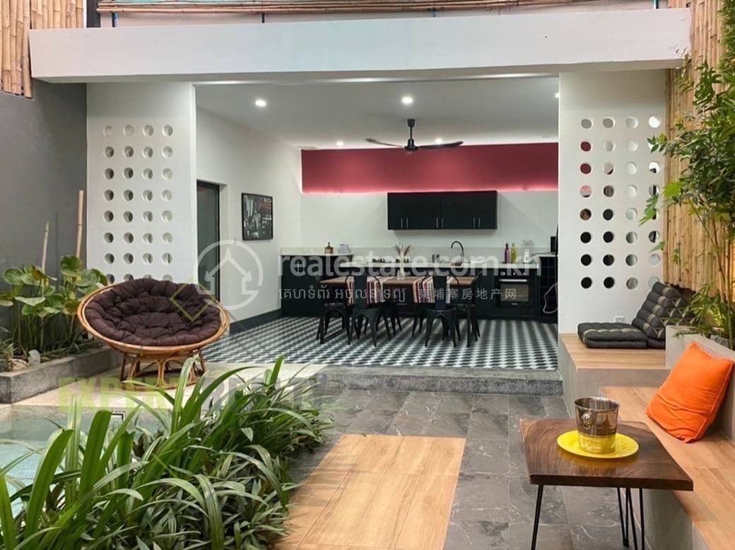 ChamkarmonHouse and lot出租，价格$1,400