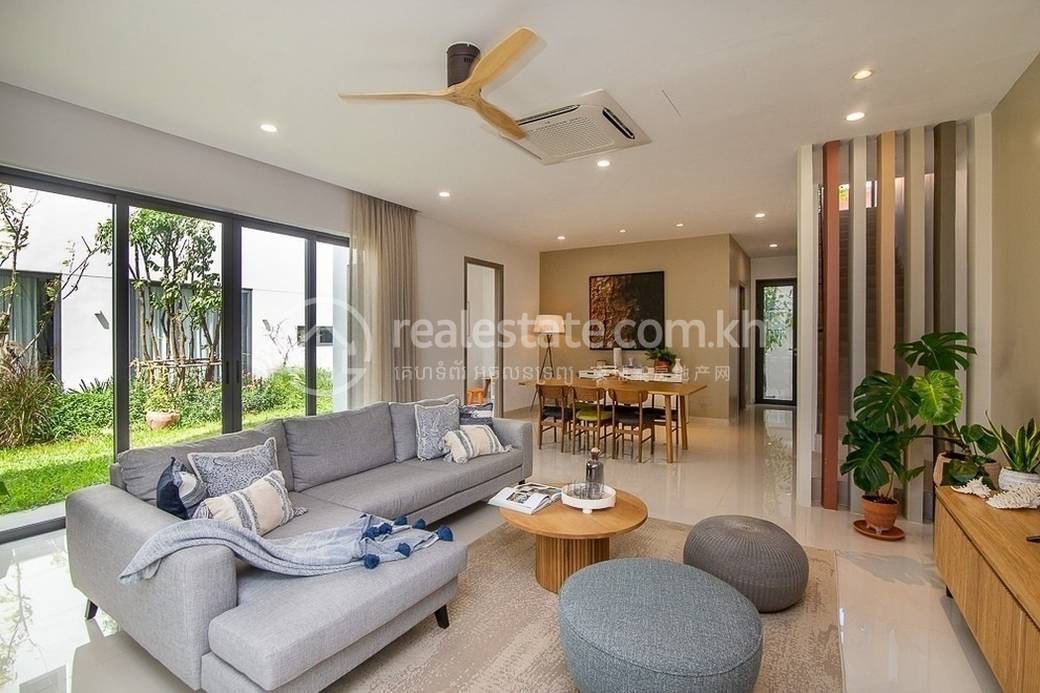 90 sqm Living Size House and lot Na prodej in Dangkao