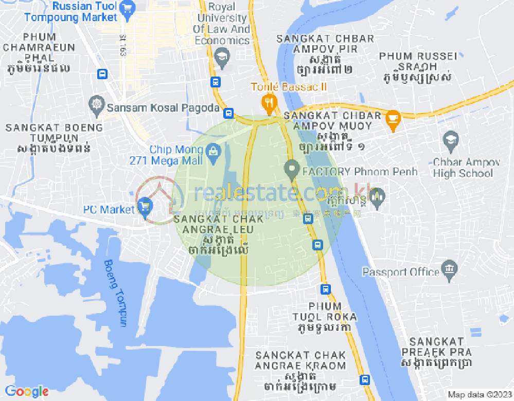 Map of Urban Village Phase 1