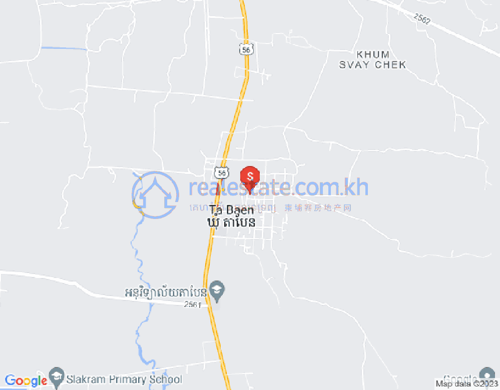 Carte de Poipet, Banteay Meanchey