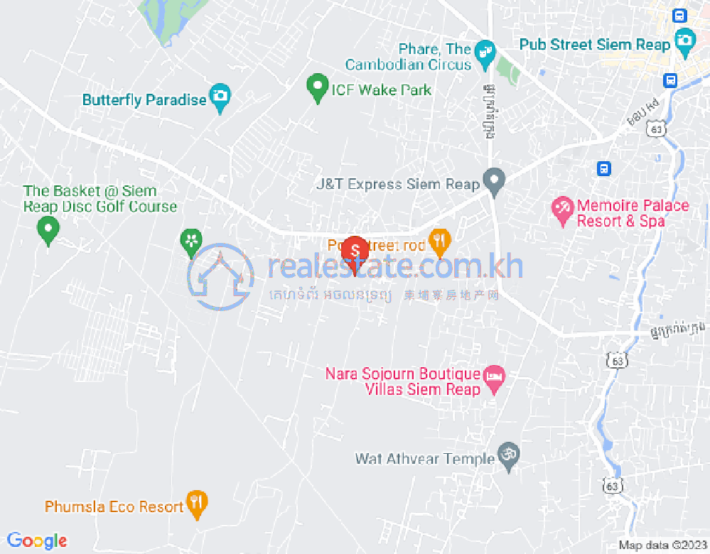 Map of Siem Reap