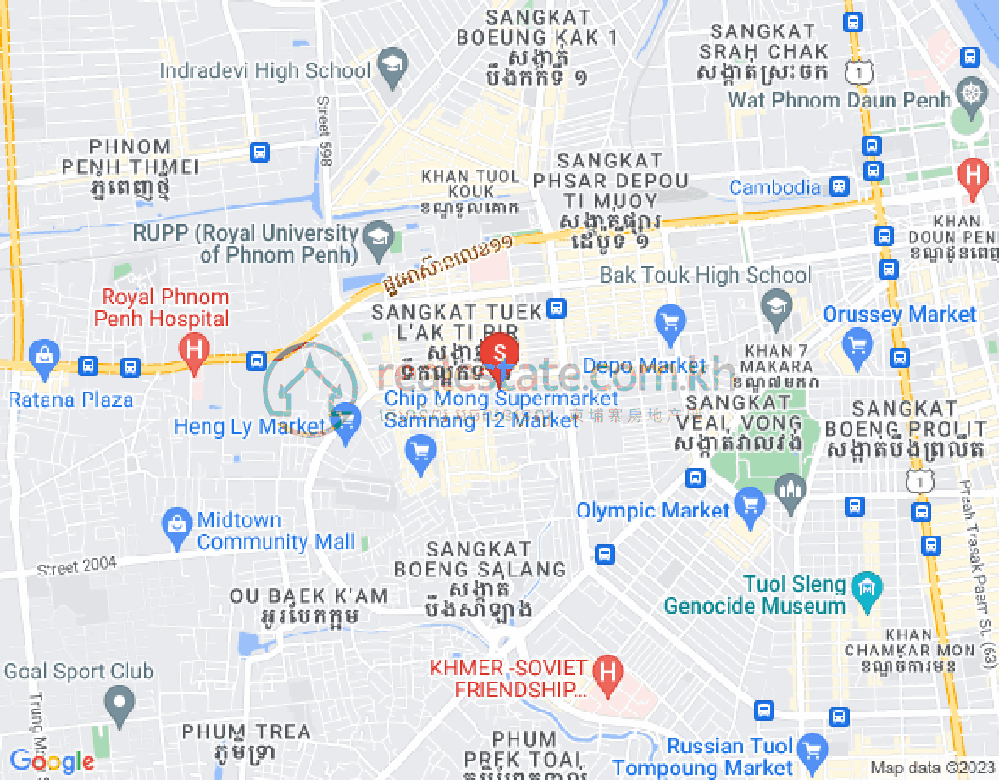 Mapa: PS Crystal Condominium