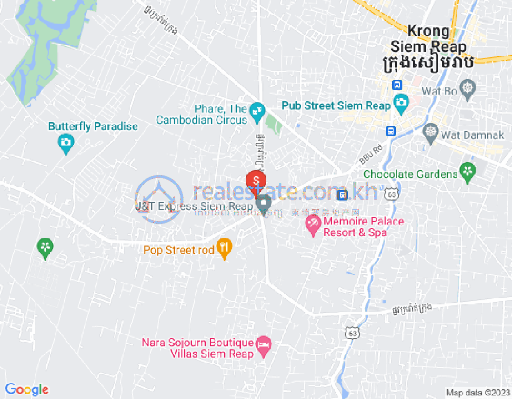 Map of Siem Reap