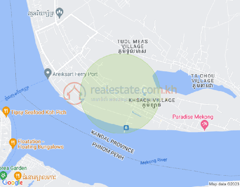 Meas Village Tuol, 阿格雷萨, 洛韦艾姆, 干拉省地图
