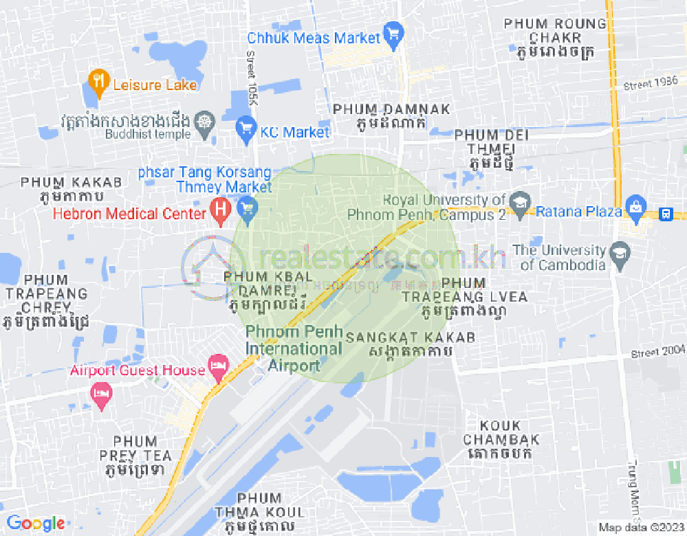 Map of Kakab 2, Por Sen Chey, Phnom Penh