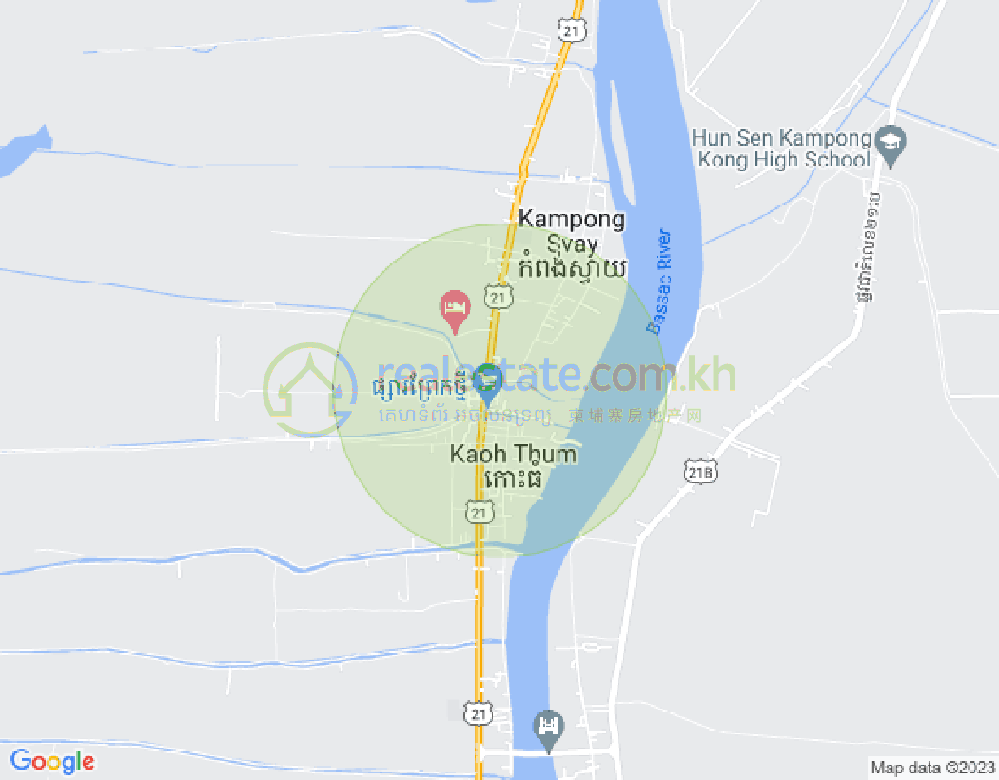 Carte de Preaek Thmei, Kaoh Thum, Kandal