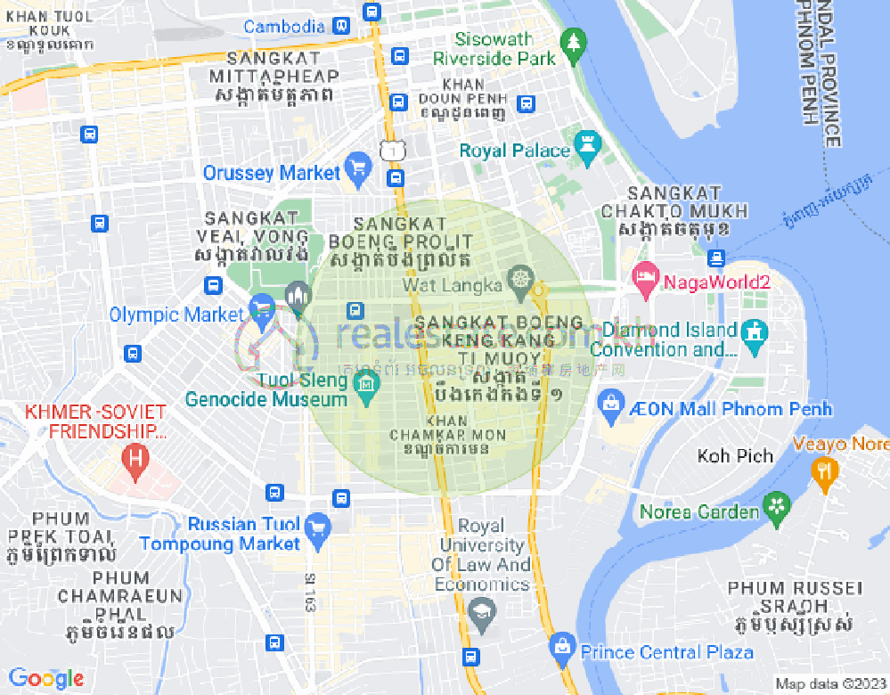 Mapa: De Castle Royal Condominium