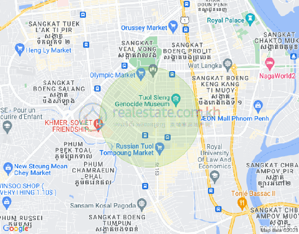 แผนที่ BKK 1, บึงเกงกอง, พนมเปญ