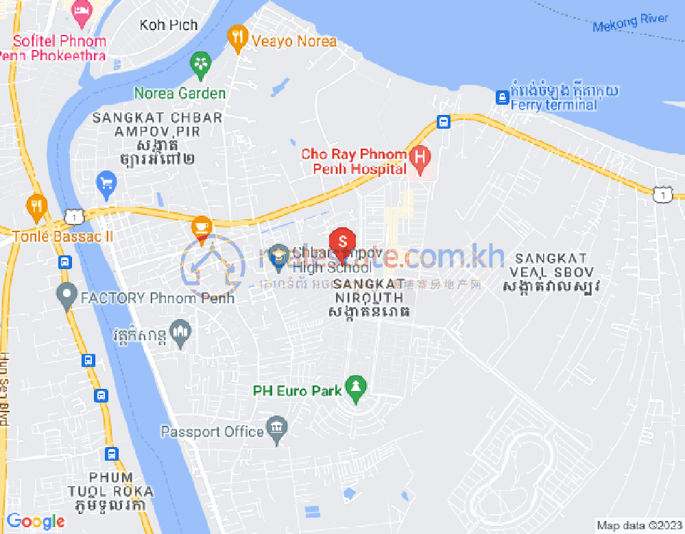 แผนที่ นิรุต, จบาร์อamเปา, พนมเปญ