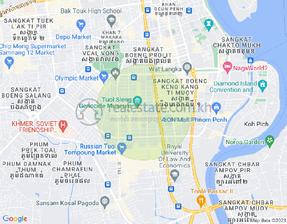 Карта БКК 3, Бынг Кенг Канг, Пномпень