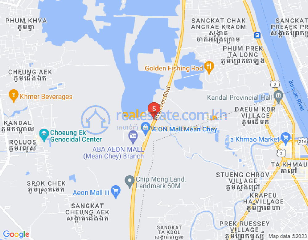 Mapa: Chak Angrae Kraom, Meanchey, Phnom Penh