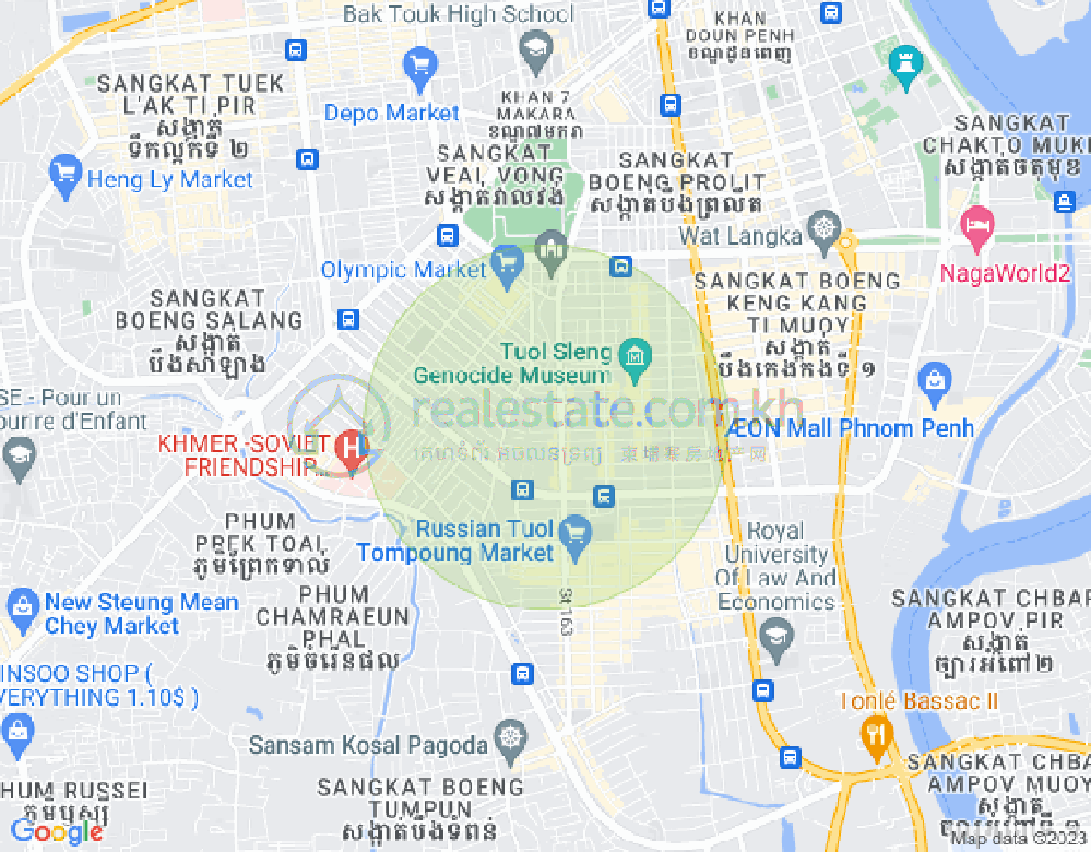 แผนที่ BKK 1, บึงเกงกอง, พนมเปญ
