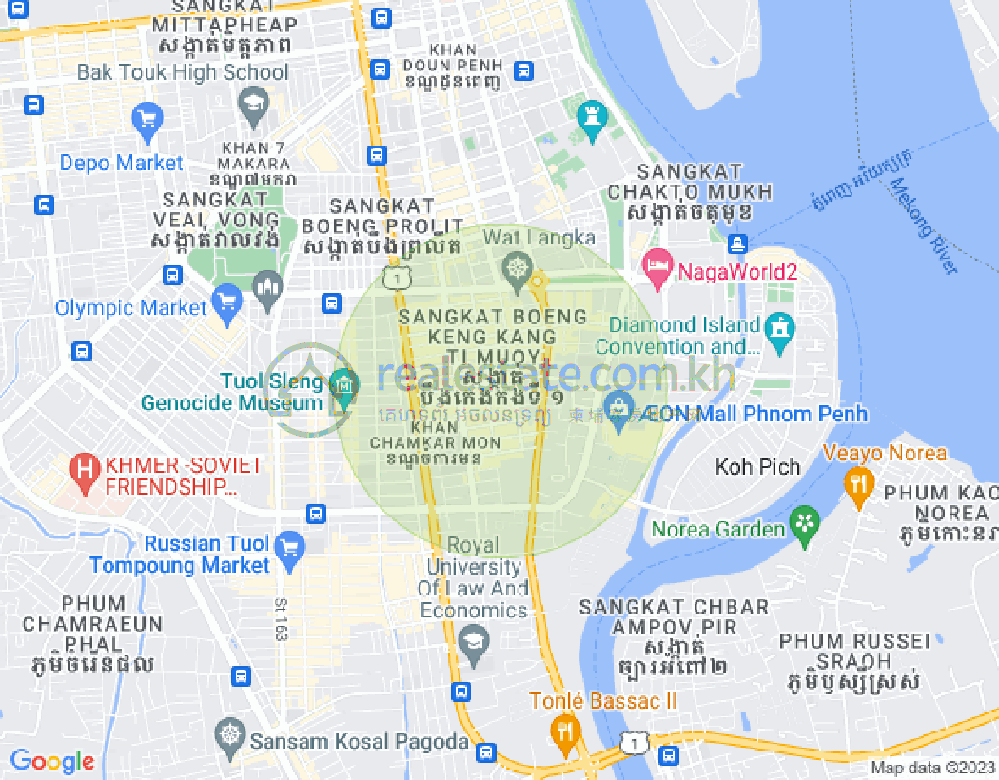 แผนที่ BKK 1, บึงเกงกอง, พนมเปญ