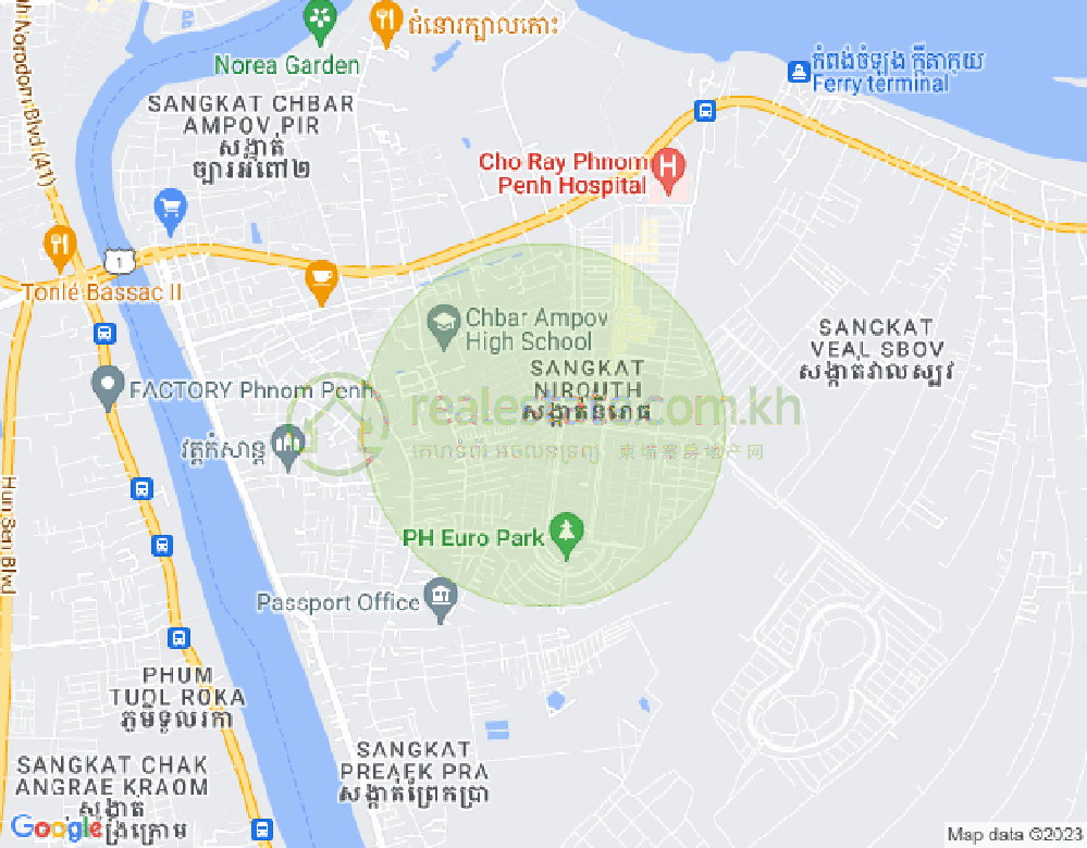 ផែនទី និរោធ, ច្បារអំពៅ, ភ្នំពេញ