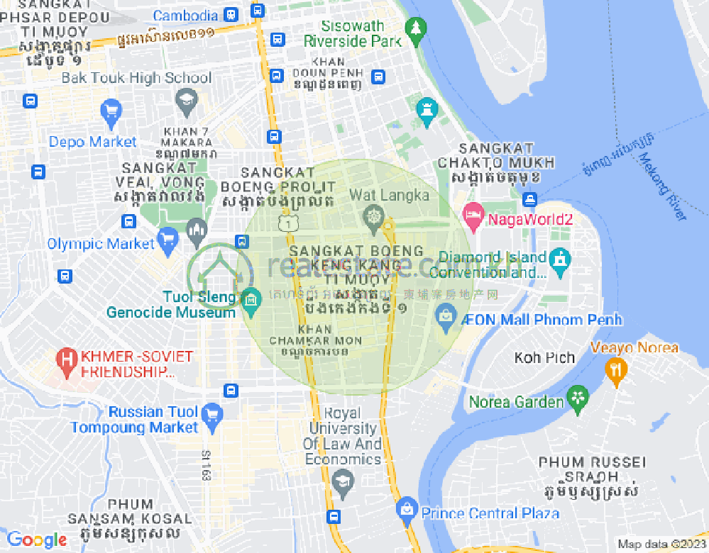 Mapa: Time Square Condominium