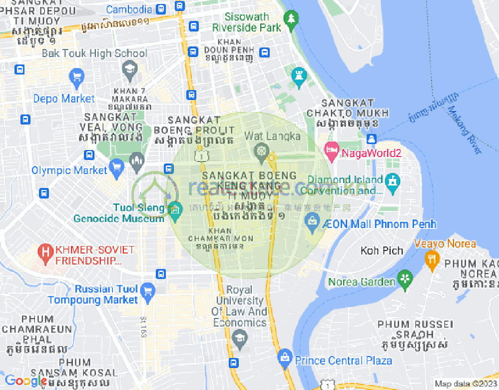 Карта БКК 1, Бынг Кенг Канг, Пномпень