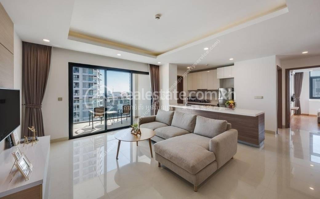 Apartment For Rent in Tonle Bassac, Chamkarmon, Phnom Penh