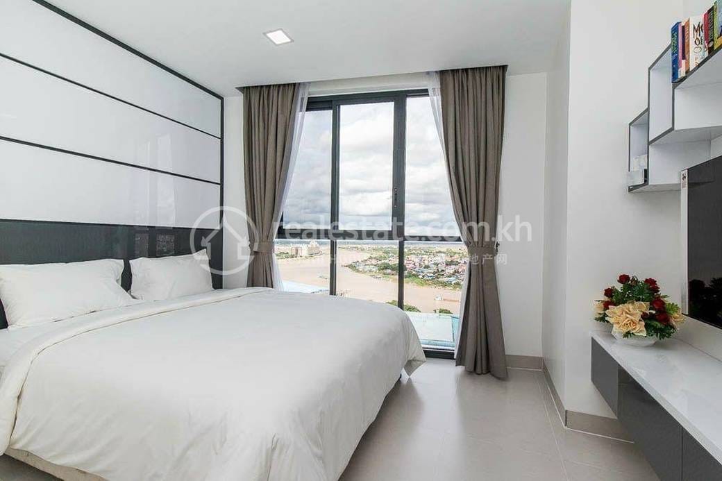 Apartment For Rent in Tonle Bassac, Chamkarmon, Phnom Penh