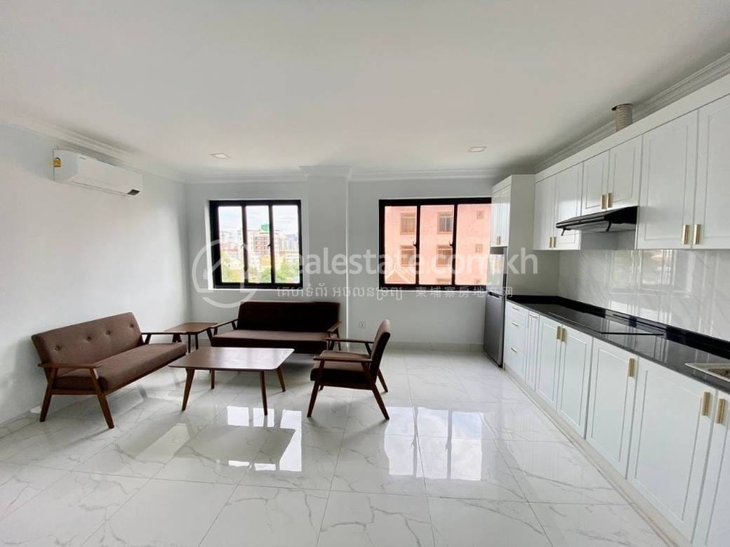 Apartment For Rent in Phsar Daeum Thkov, Chamkarmon, Phnom Penh