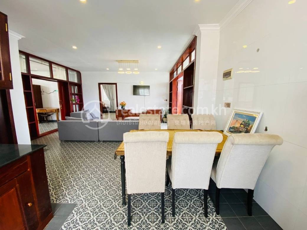 Tonle Bassac Apartment For Rent in Tonle Bassac