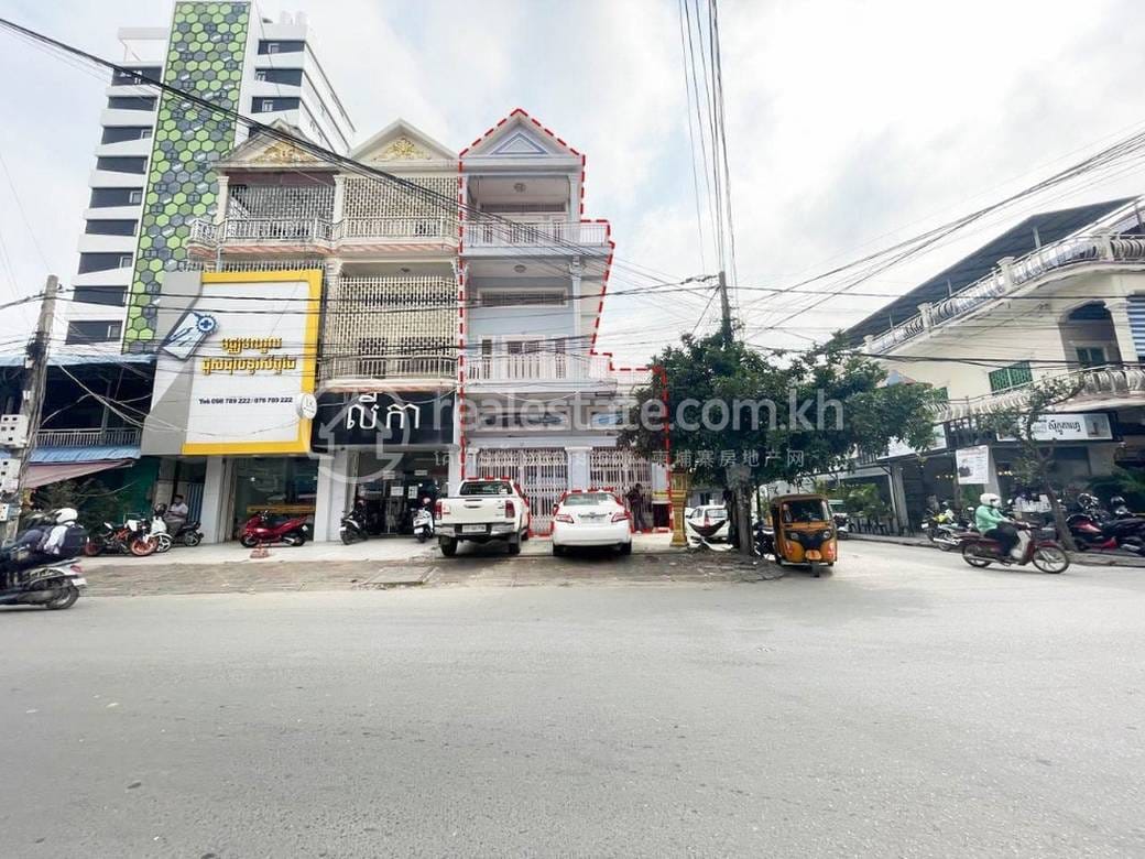 Toul Tum Poung 1, Chamkarmon, Phnom Penhのフラットハウス賃貸物件