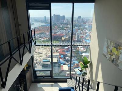 Tonle Bassac Apartment For Rent in Tonle Bassac