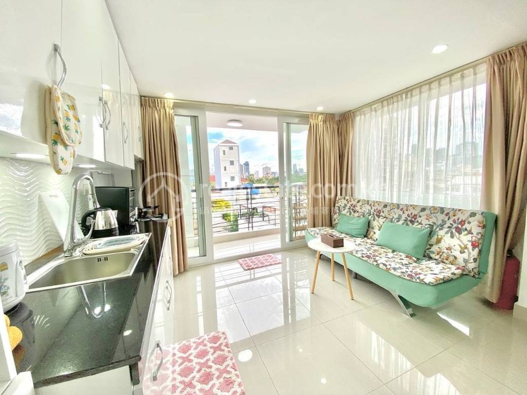 Wat Phnom单间公寓出租，位于Wat Phnom