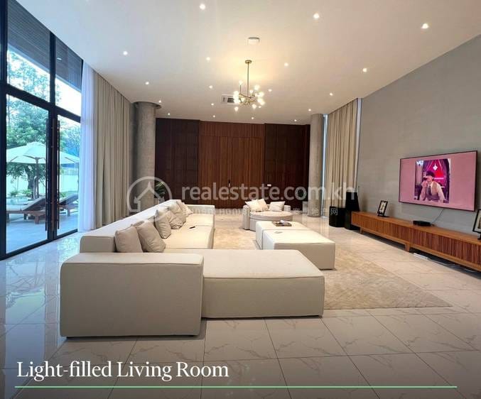 Boeng Keng Kang Vila K pronájmu in BKK 1 Boeng Keng Kang $20,000