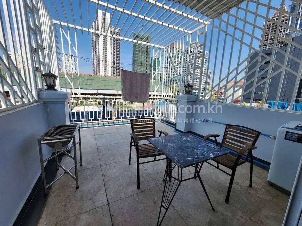 Apartmán K pronájmu in Boeng Keng Kang $300