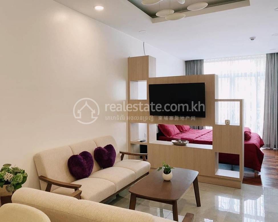 អាផាតមិន សំរាប់ជួល មានកន្លែងចតរថយន្ត 1