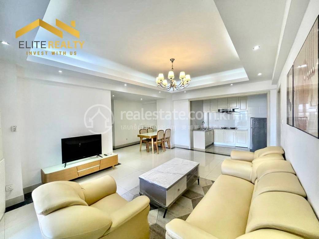 111 sqm Living Size Apartment For Rent in Boeng Keng Kang