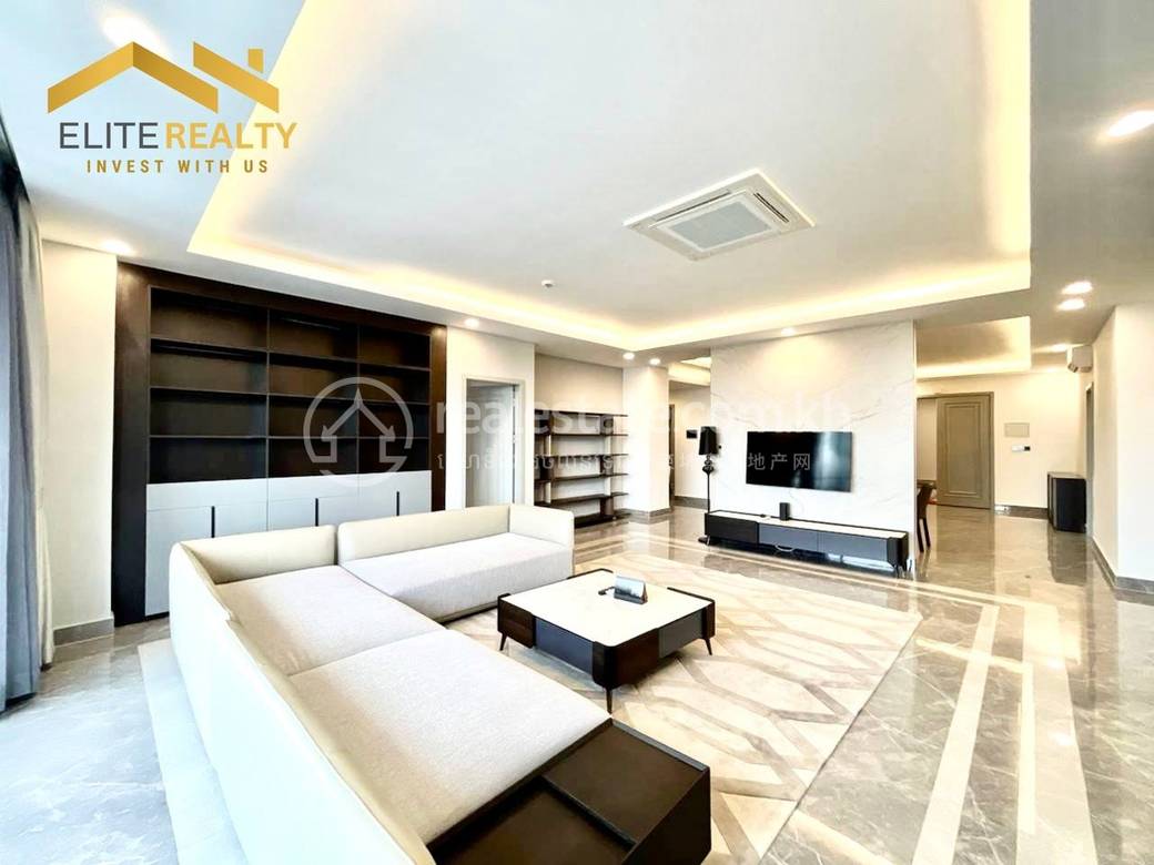 250 sqm Living Size Apartment For Rent in Boeng Keng Kang