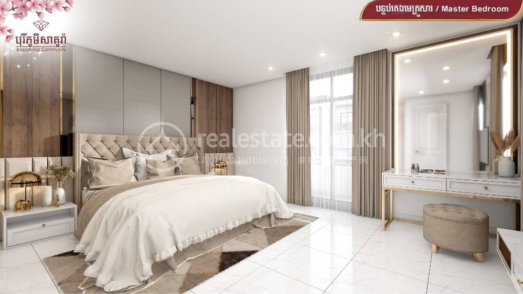 Borey Phum Sakura | Řadový dům Na prodej in Dangkao $157,000