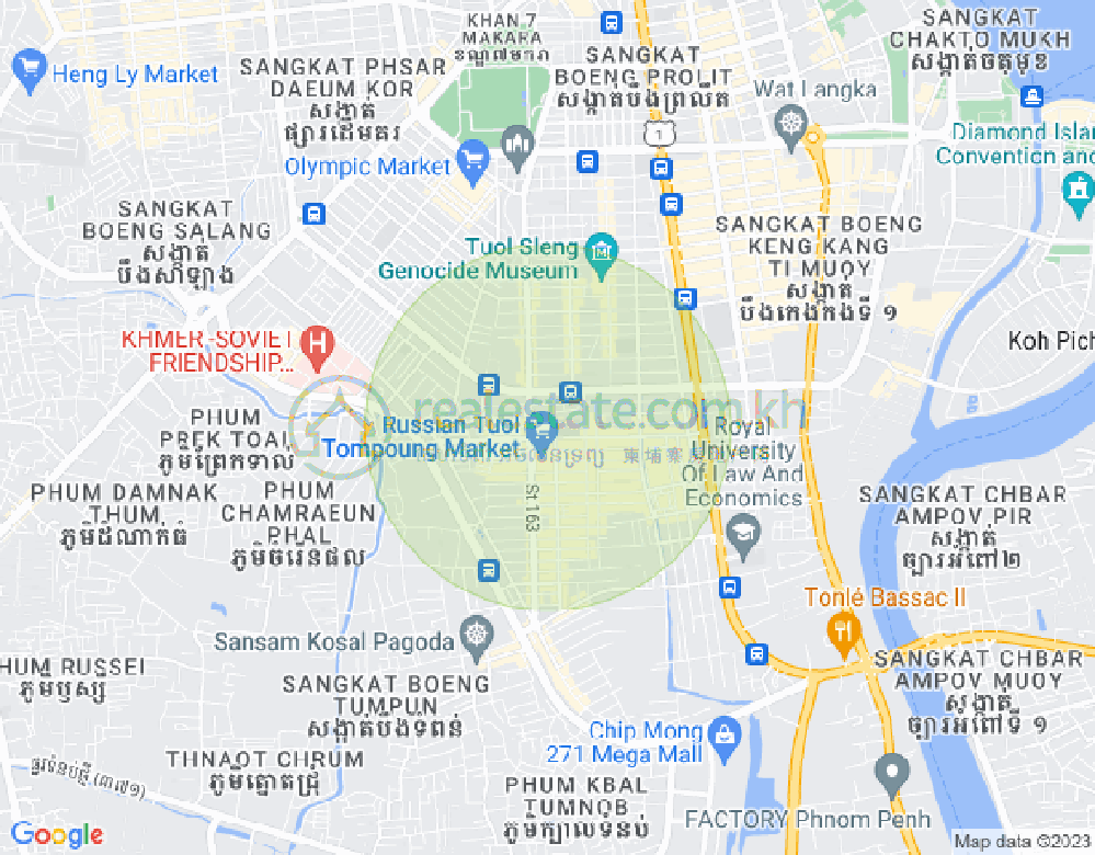 แผนที่ ตวลตุมปวง 2, จัมการมอน, พนมเปญ