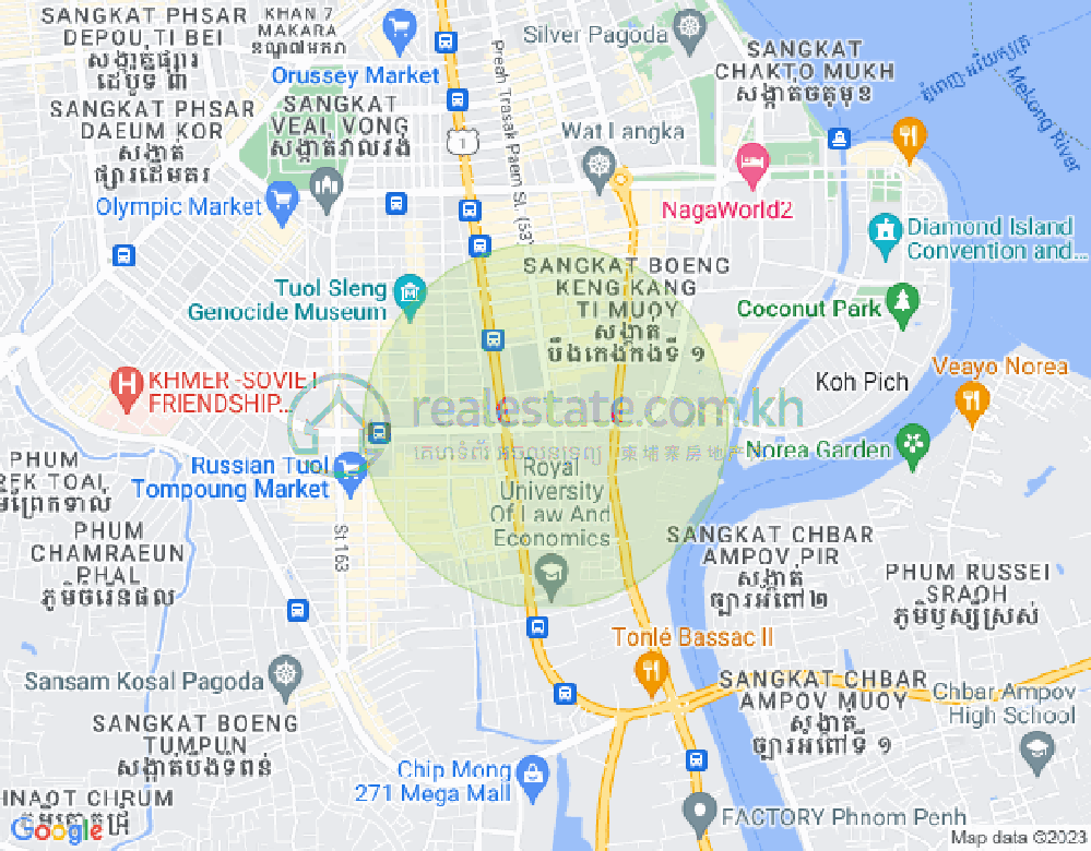 แผนที่ BKK 1, บึงเกงกอง, พนมเปญ
