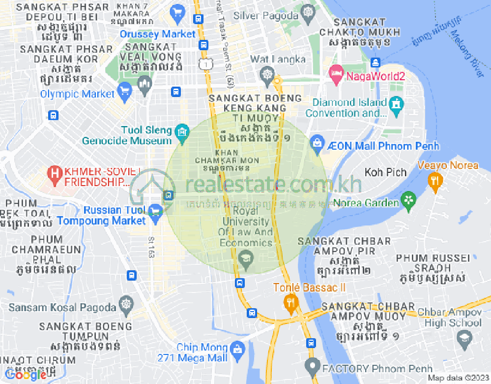 แผนที่ BKK 1, บึงเกงกอง, พนมเปญ