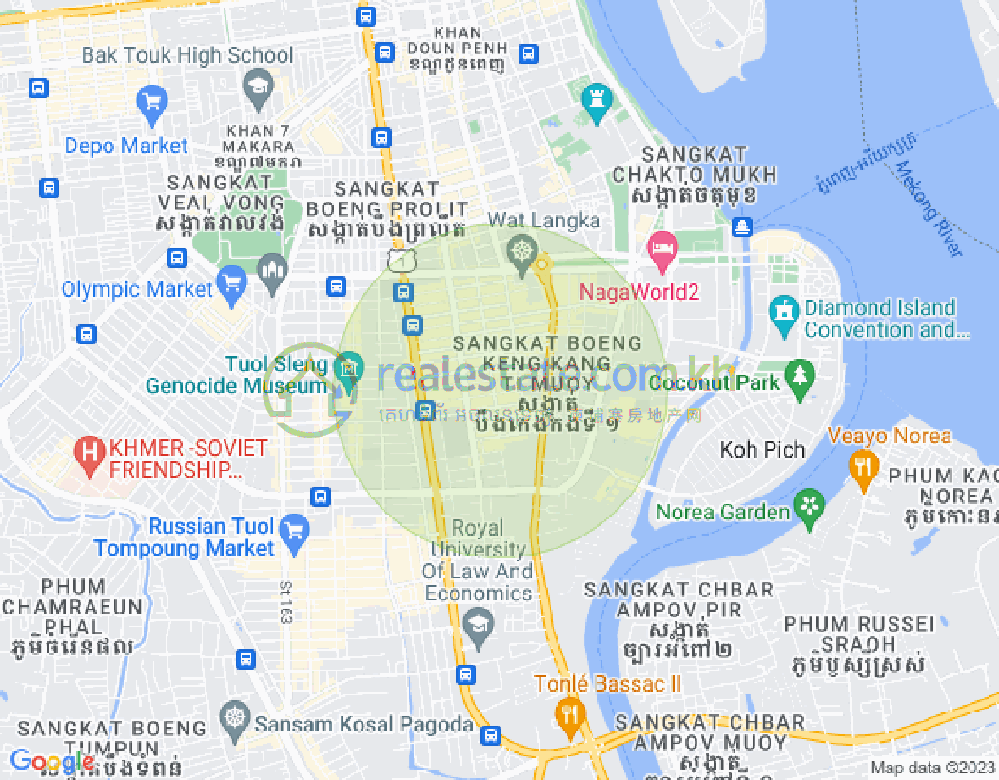 แผนที่ BKK 1, บึงเกงกอง, พนมเปญ