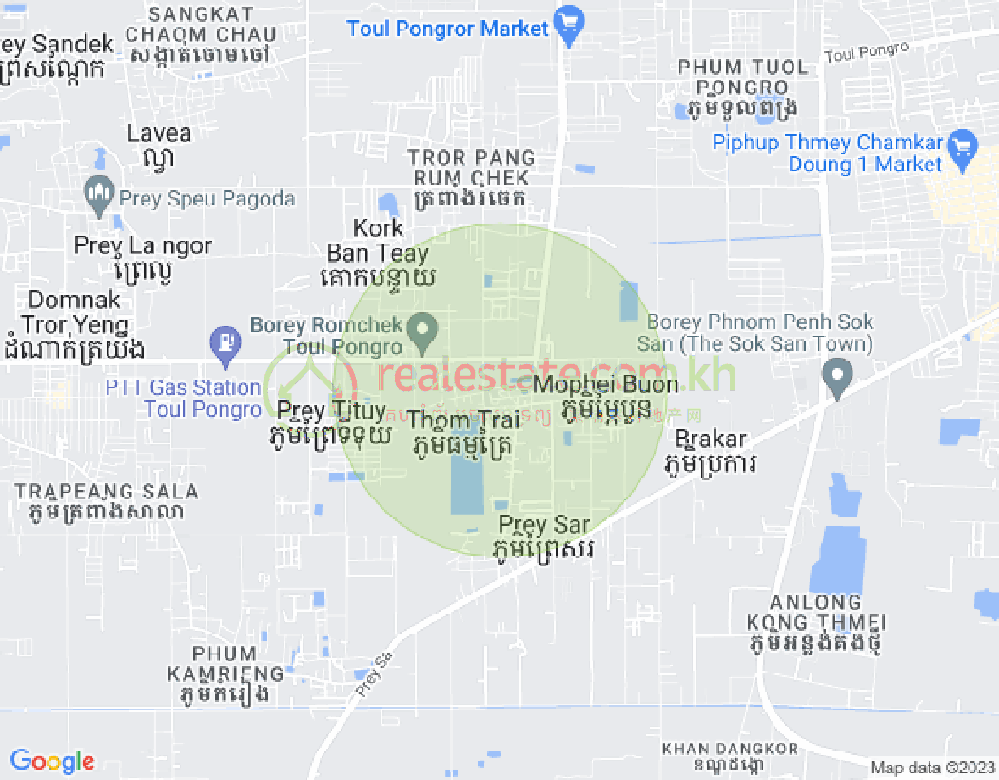 Borey Phum Sakura地图
