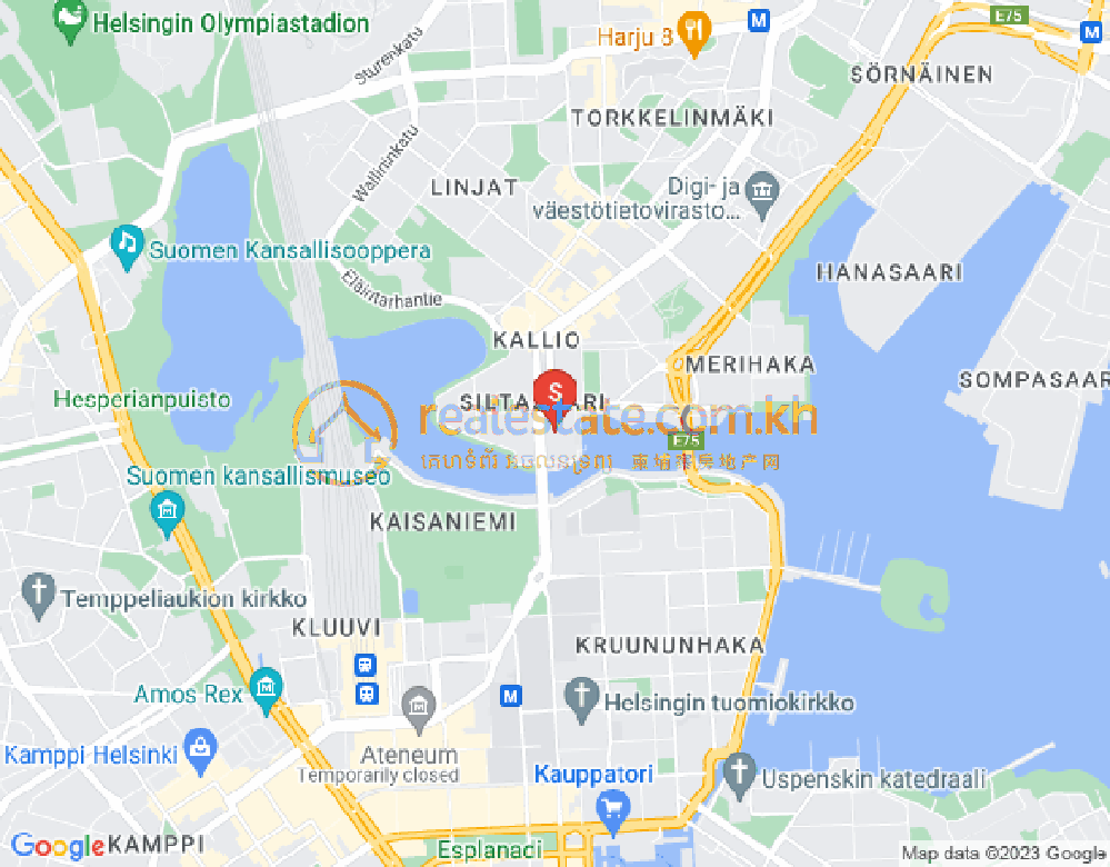 Mapa: Chaom Chau 1, Por Sen Chey, Phnom Penh