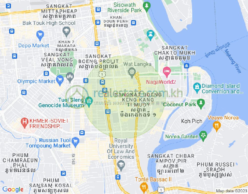 Карта БКК 1, Бынг Кенг Канг, Пномпень
