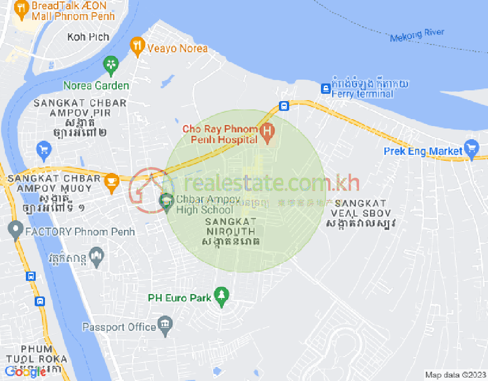 แผนที่ นิรุต, จบาร์อamเปา, พนมเปญ