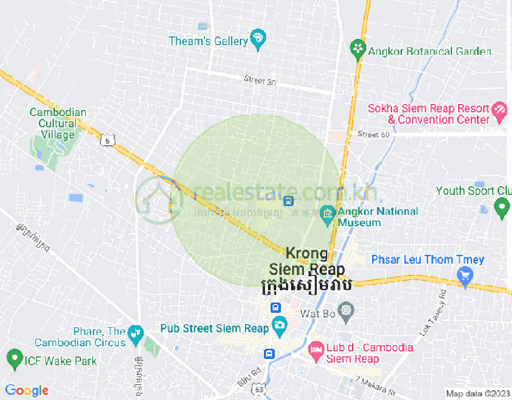 Carte de N/A 10, Svay Dankum, Siem-Réap