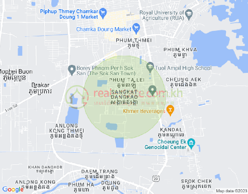 Mapa: 104, Dangkao, Phnom Penh