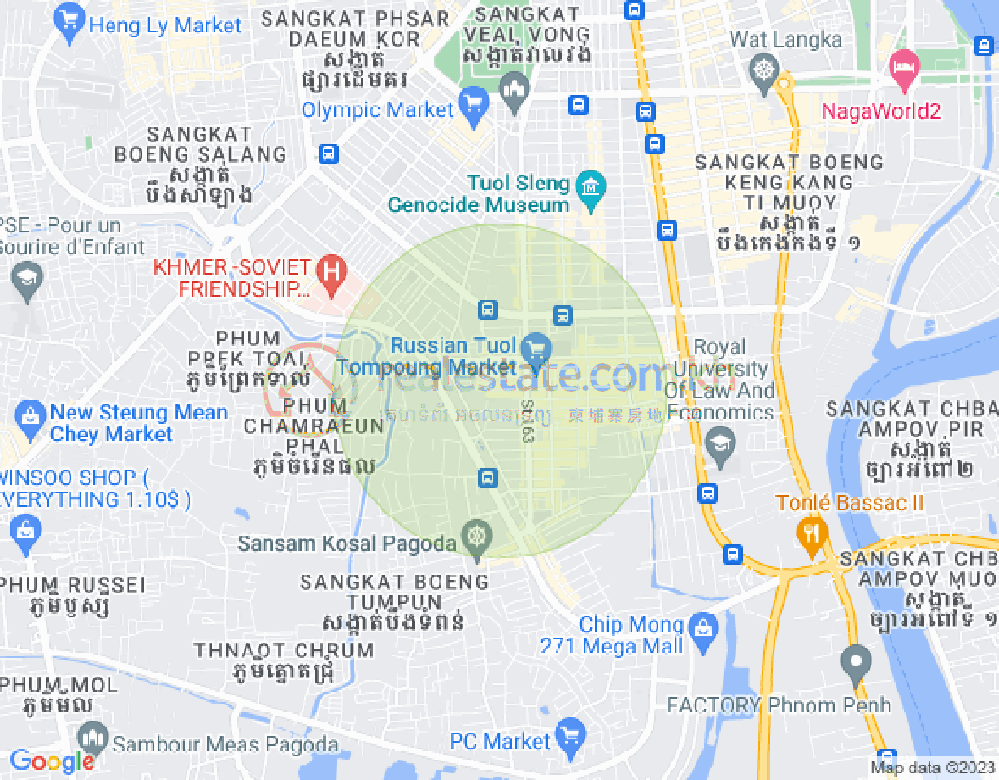 แผนที่ ตวลตุมปุง 1, จัมการมอน, พนมเปญ