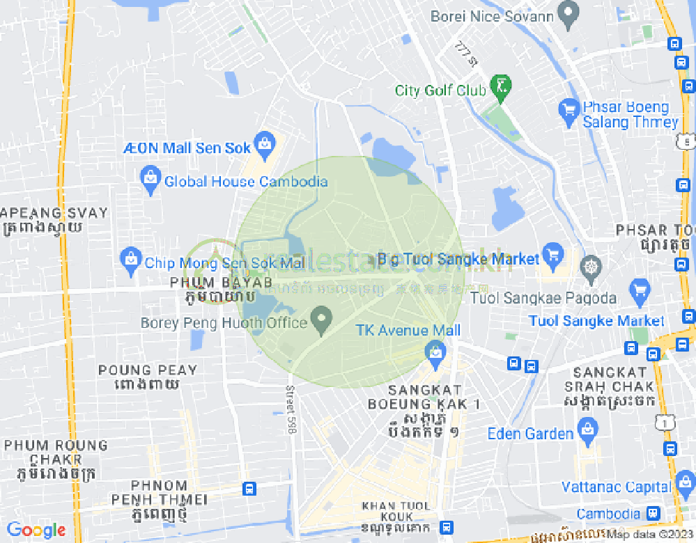 Chip Mong | Park Land TK Condo地图