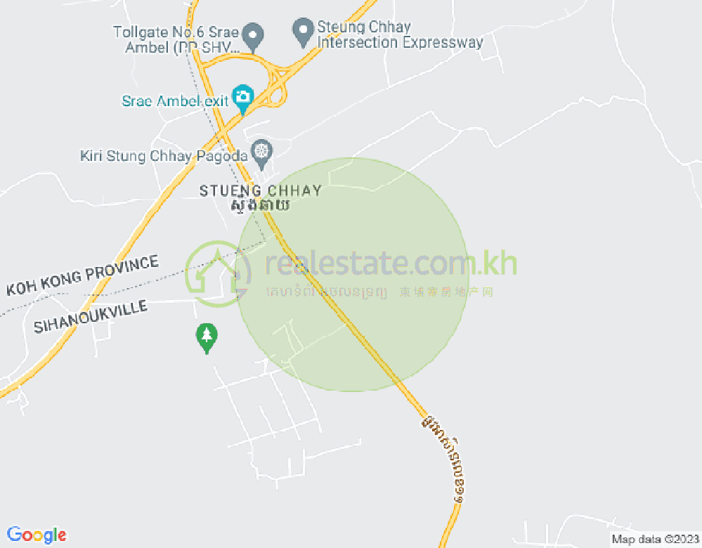Mapa: Stueng Chhay, Kampong Seila, Sihanoukville