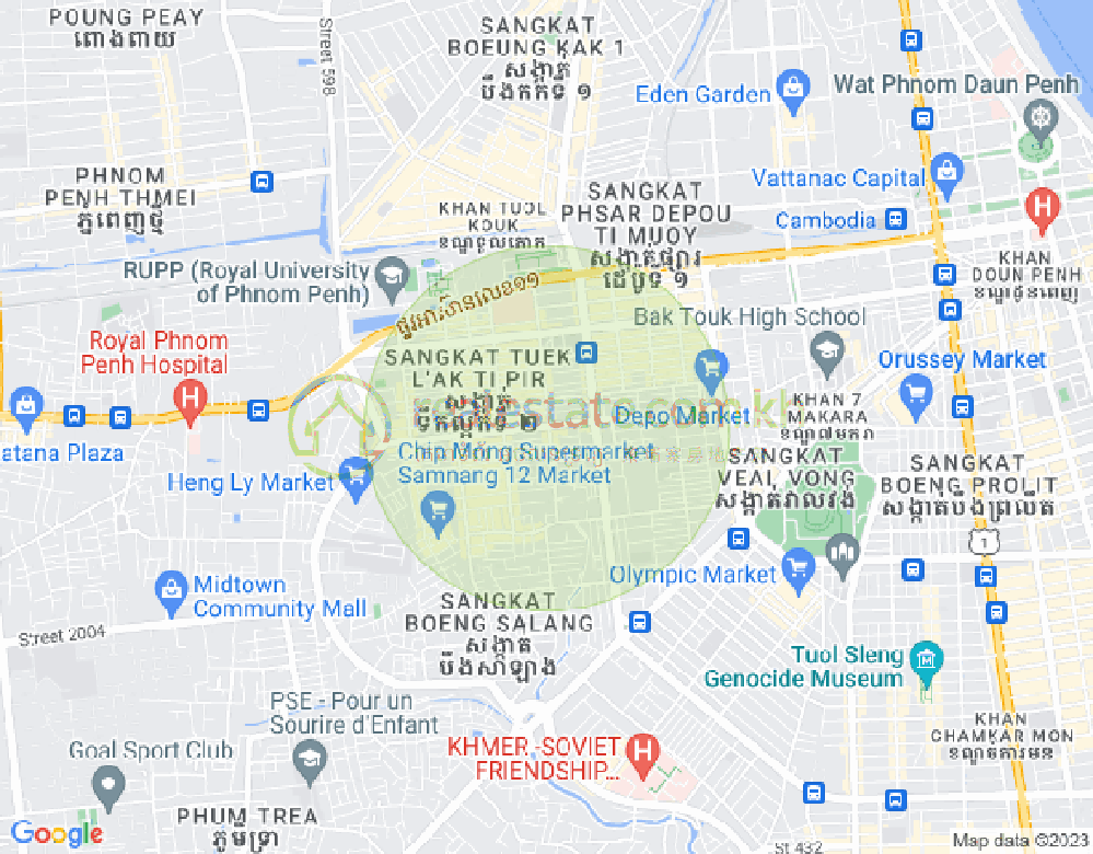 De Castle Diamond Condominium地图