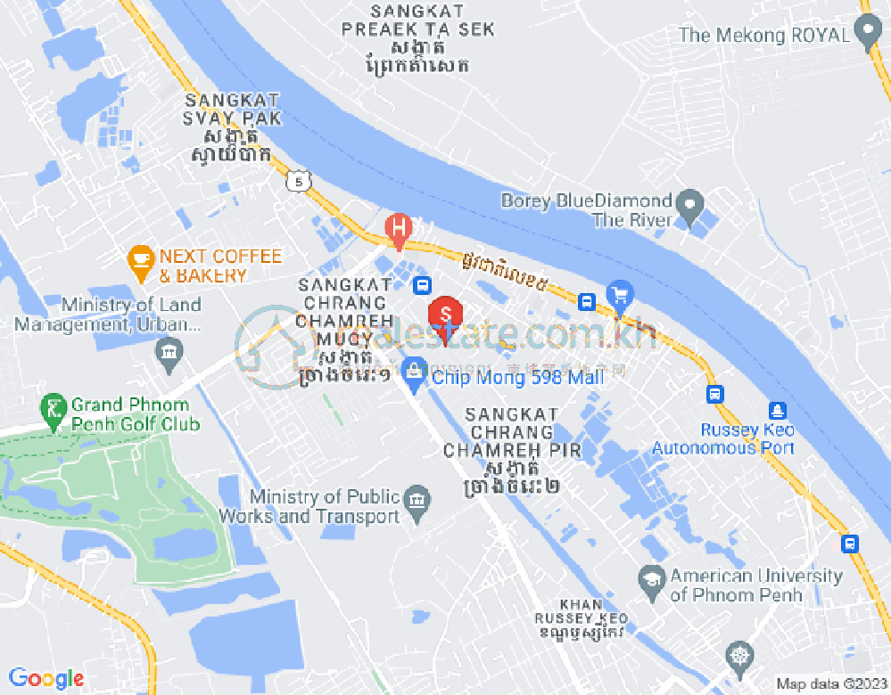 Map of Russey Keo, Phnom Penh