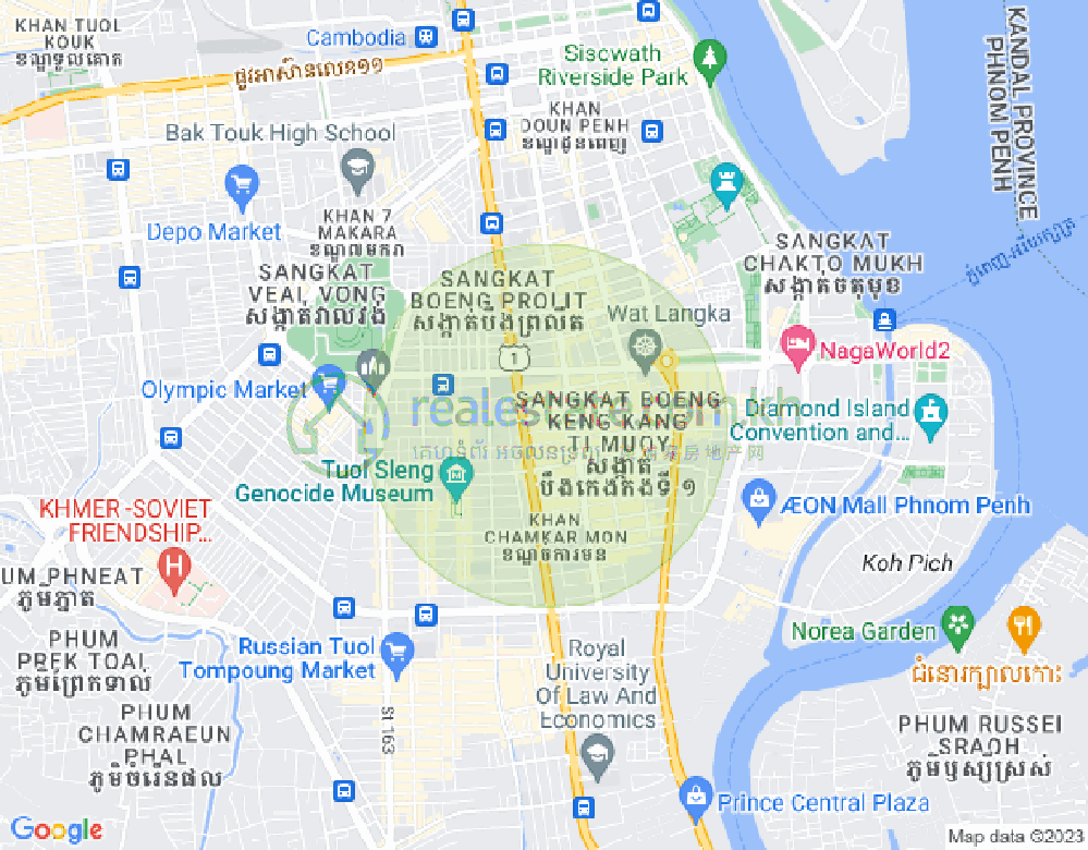 De Castle Royal Condominium地图