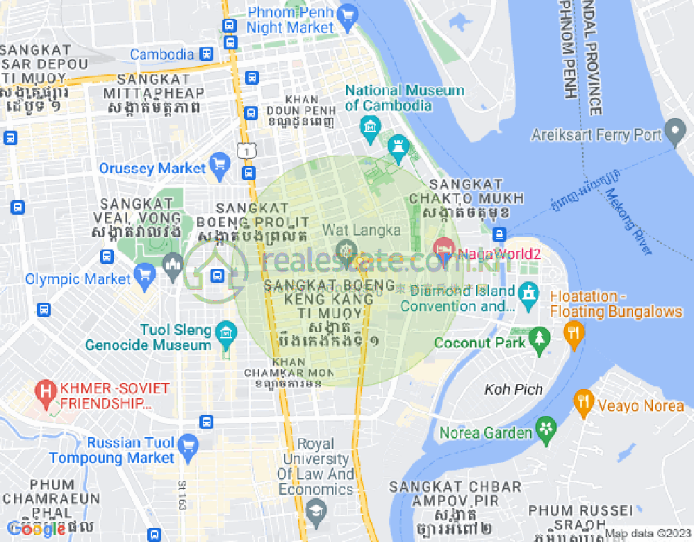 แผนที่ BKK 1, บึงเกงกอง, พนมเปญ